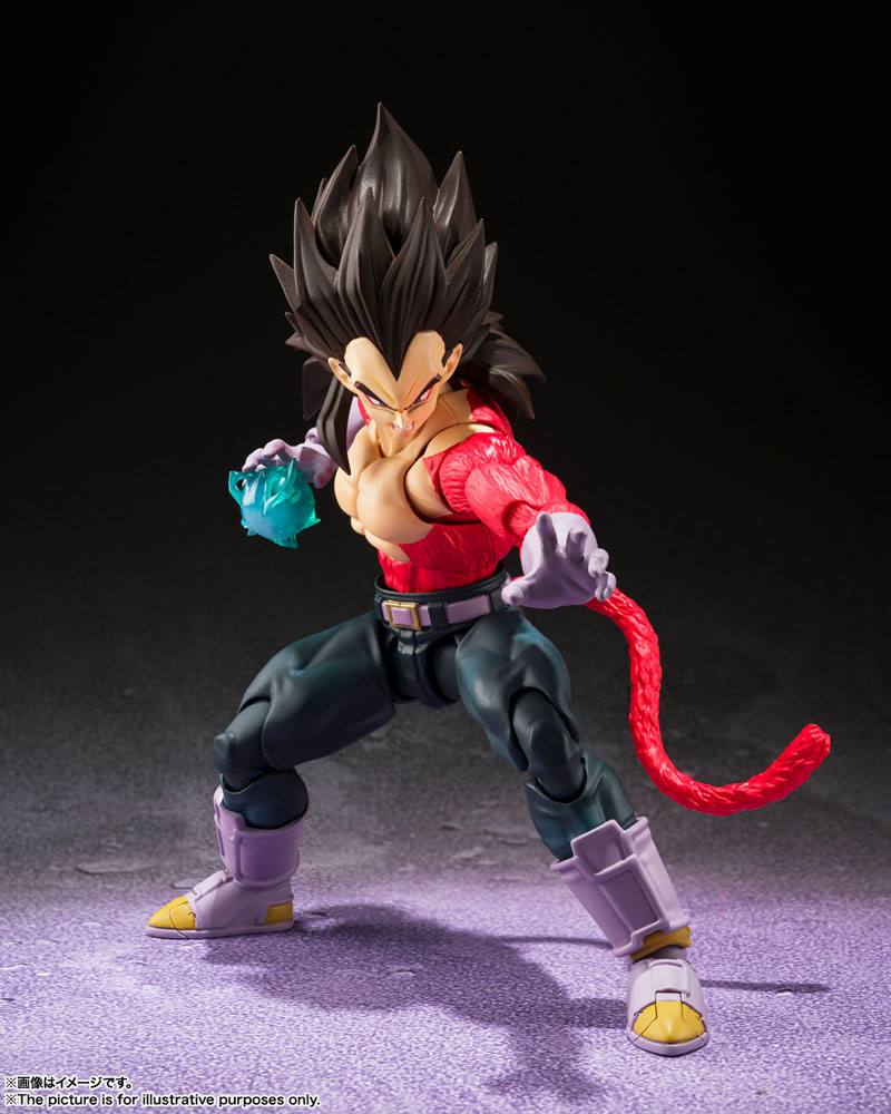 Dragon Ball GT - Vegeta - Super Saiyajin 4 Ver. S.H. Figuarts Action-Figur (Bandai) (re-run)