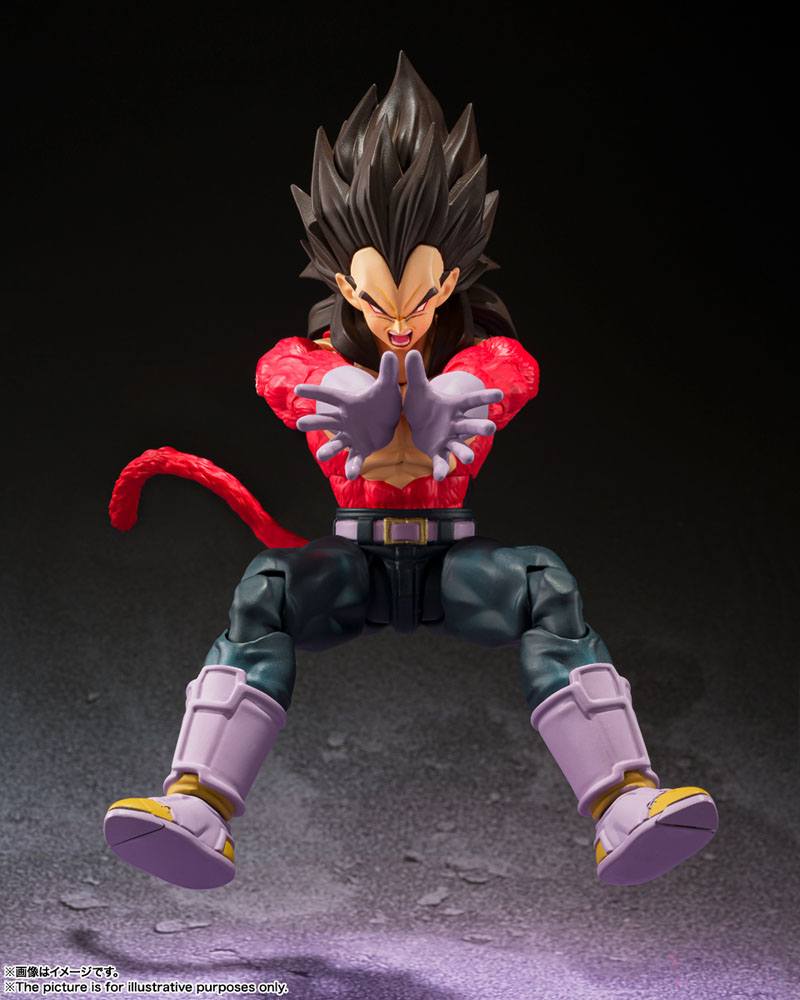 Dragon Ball GT - Vegeta - Super Saiyajin 4 Ver. S.H. Figuarts Action-Figur (Bandai) (re-run)