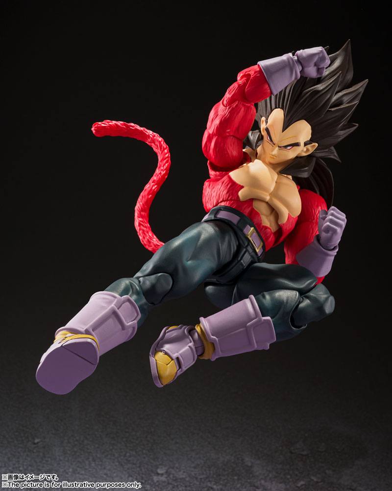 Dragon Ball GT - Vegeta - Super Saiyajin 4 Ver. S.H. Figuarts Action-Figur (Bandai) (re-run)