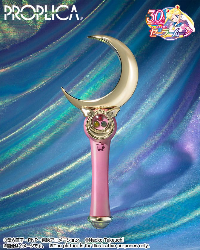 Sailor Moon - Mondzepter - Brilliant Color Edition - Proplica Replik 1/1 (Bandai)