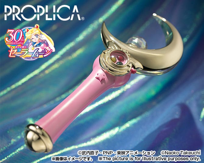 Sailor Moon - Mondzepter - Brilliant Color Edition - Proplica Replik 1/1 (Bandai)