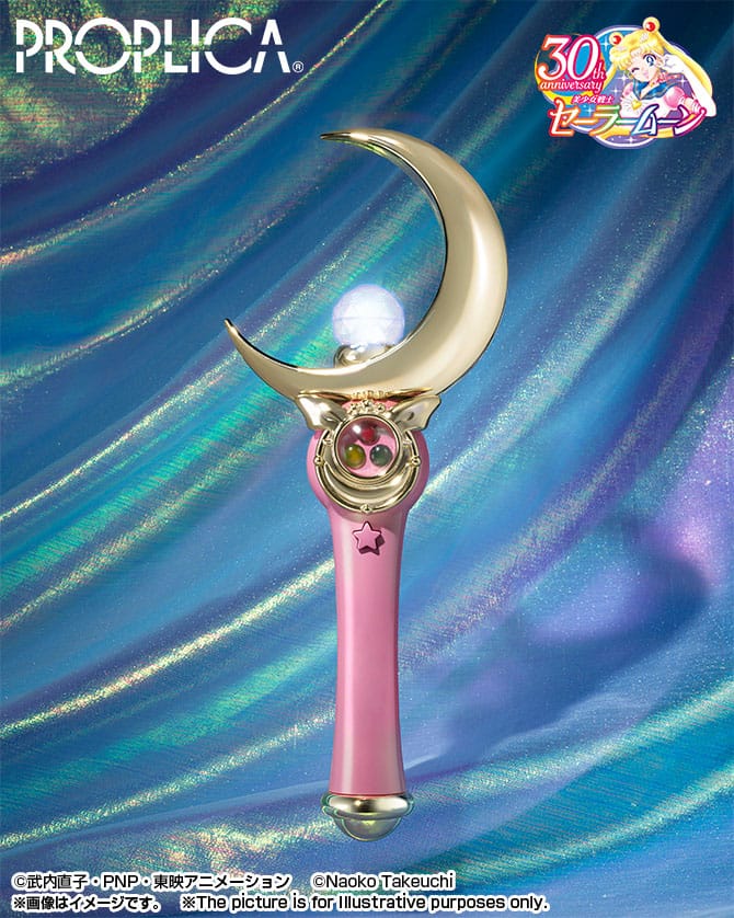 Sailor Moon - Mondzepter - Brilliant Color Edition - Proplica Replik 1/1 (Bandai)