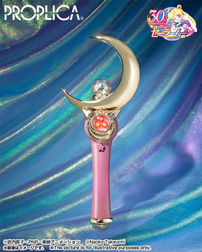 Sailor Moon - Mondzepter - Brilliant Color Edition - Proplica Replik 1/1 (Bandai)