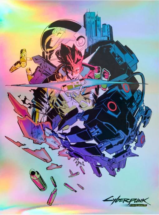Cyberpunk Edgerunners - David & Lucy -  Kunstdruck / Art Print 30 x 40 cm (DEVplus)