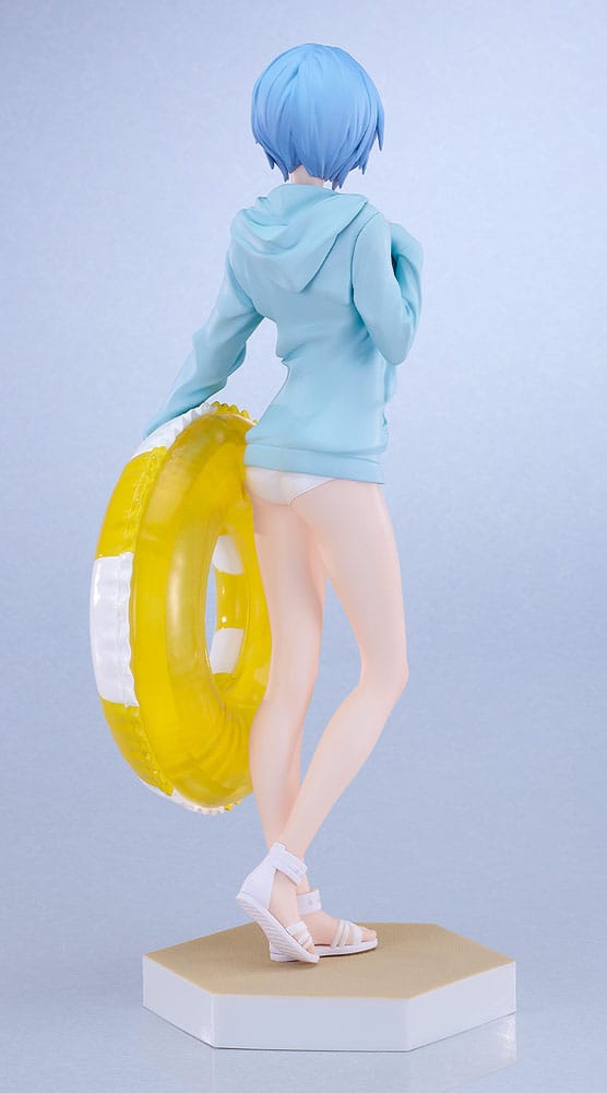 Rebuild of Evangelion - Rei Ayanami - Beach Queens Pop Up Parade Figur Größe L (Good Smile Company)