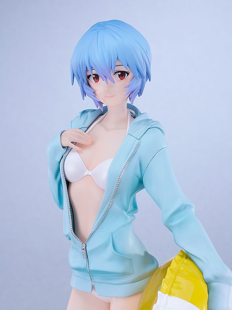 Rebuild of Evangelion - Rei Ayanami - Beach Queens Pop Up Parade Figur Größe L (Good Smile Company)