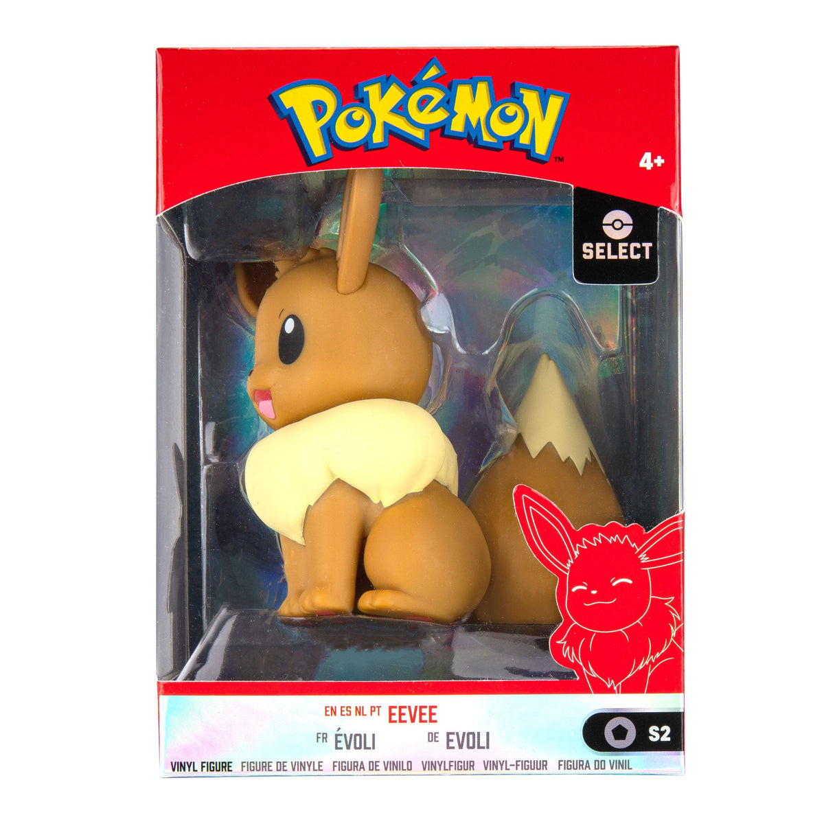 Pokémon - Evoli - Vynil Figur (Jazwares)