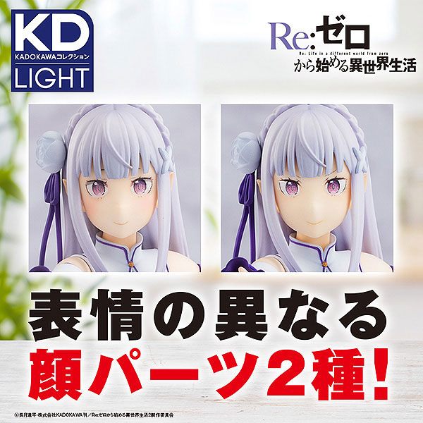 Re:Zero - Emilia - KD Colle Light Figur (Kadokawa)