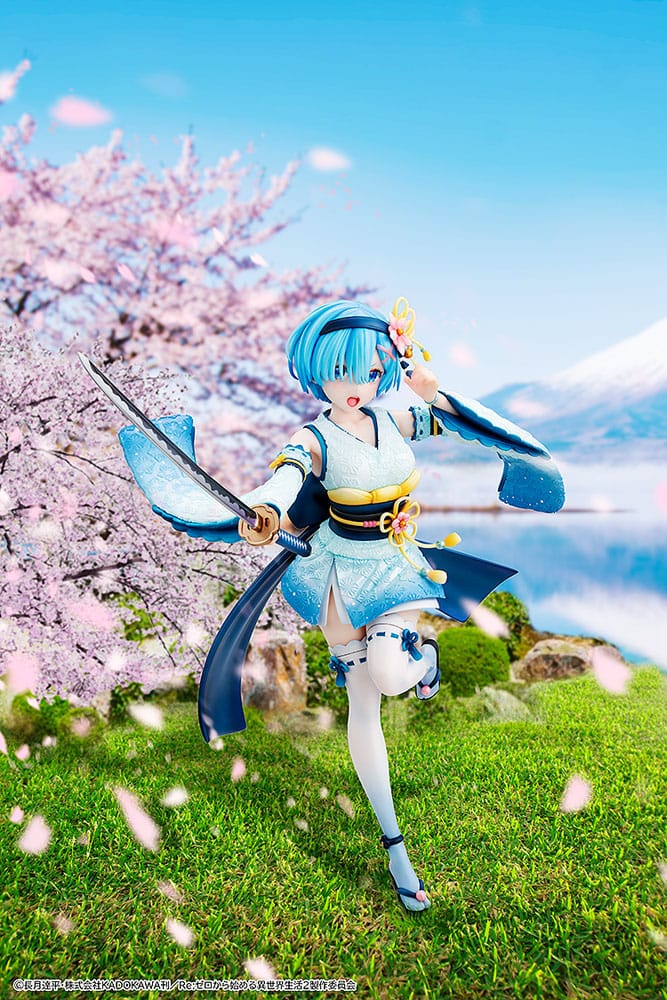 Re:Zero - Rem - Combat Outfit Figur 1/7 (Kadokawa)