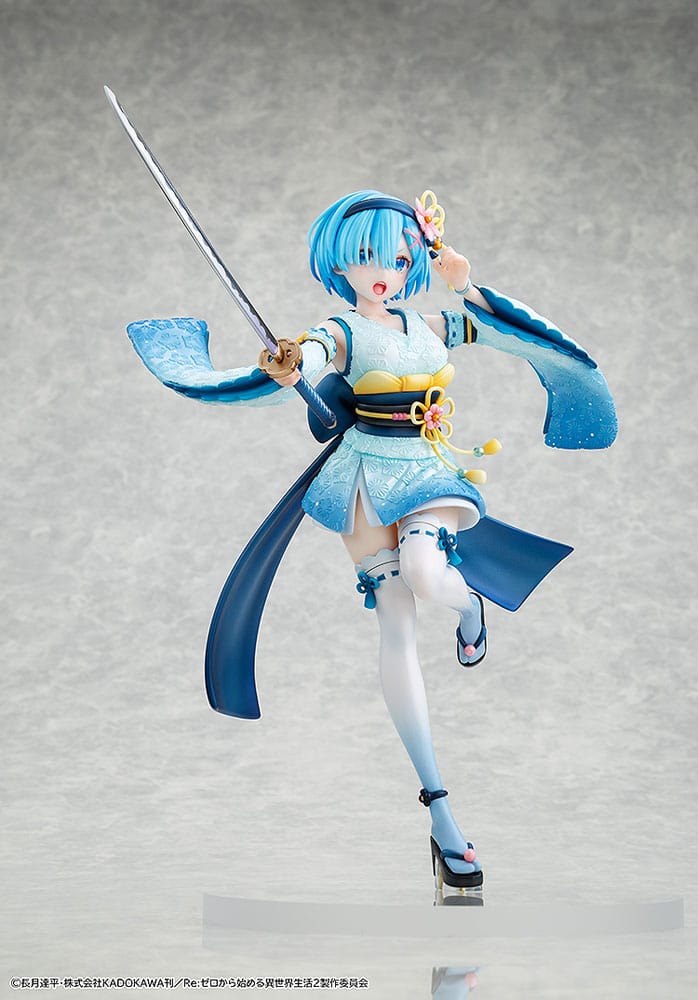 Re:Zero - Rem - Combat Outfit Figur 1/7 (Kadokawa)