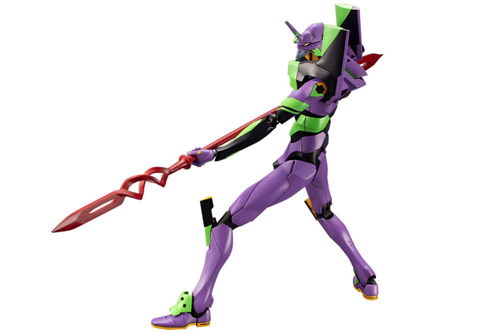 Evangelion: 3.0 + 1.0 Thrice Upon a Time - Evangelion Test Type-01 (Eva-01) with Spear of Cassius - Plastic Model Kit (Kotobukiya)