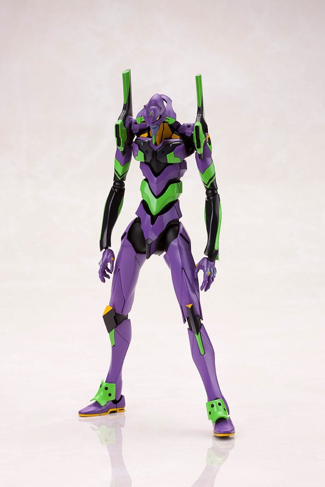 Evangelion: 3.0 + 1.0 Thrice Upon a Time - Evangelion Test Type-01 (Eva-01) with Spear of Cassius - Plastic Model Kit (Kotobukiya)