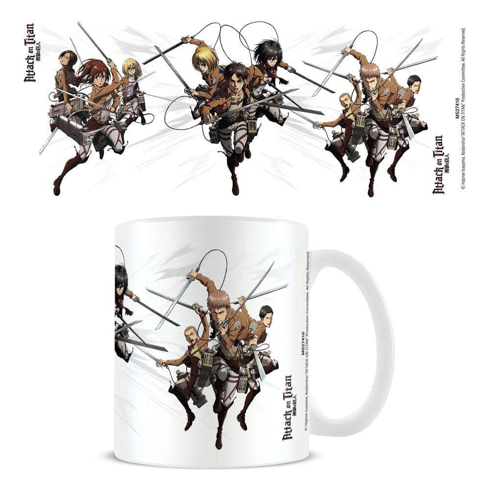 GB Eye LTD, Attack On Titan Season 2, Eren Duo, Tasse De Ceramique