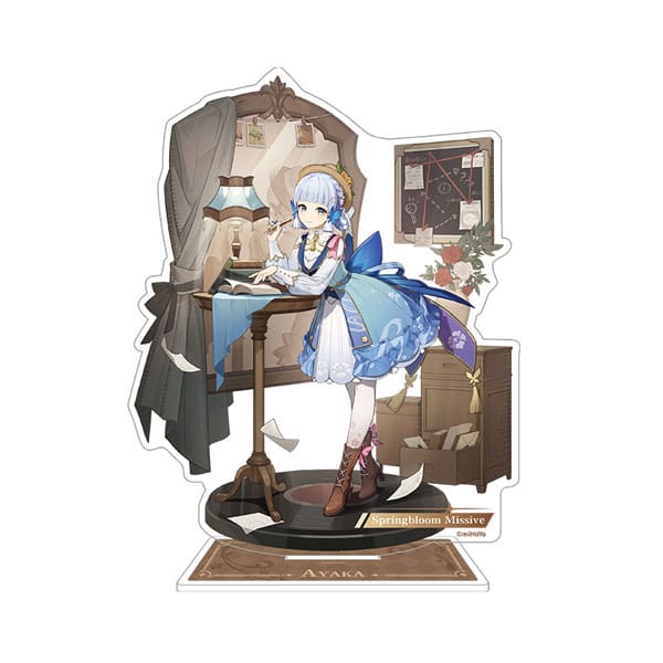 Genshin Impact Teyvat Style Series - Kamisato Ayaka - Springbloom Missive Ver. Acryl Diorama (miHoYo)