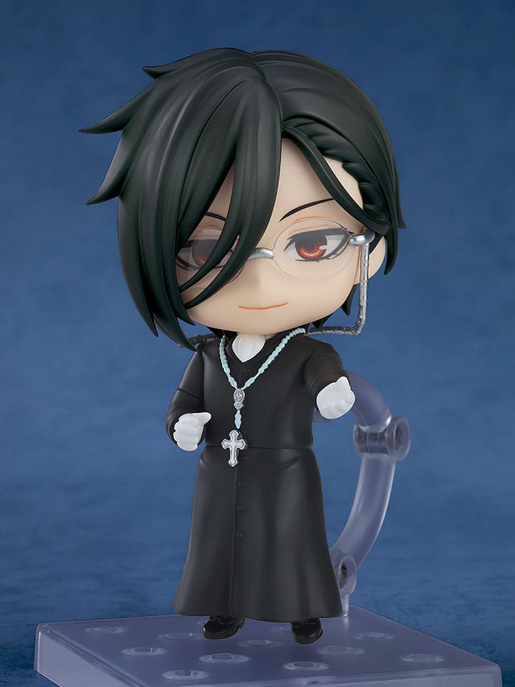 Black Butler: Boarding School Arc - Sebastian Michaelis - Sapphire OWL Nendoroid figure (Orange Rogue)