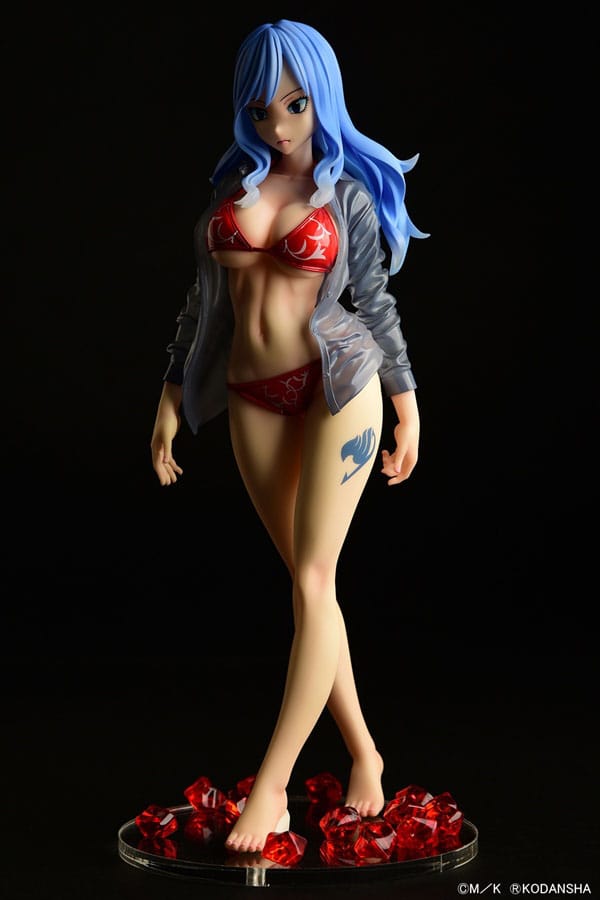 Fairy Tail - Juvia Lockser - Gravure_Stylese -Through Wet Shirt Red Bikini !! - figure 1/6 (Orcatoys)