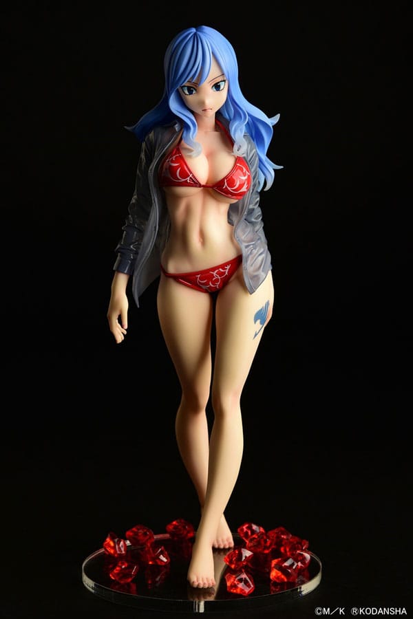 Fairy Tail - Juvia Lockser - Gravure_Stylese -Through Wet Shirt Red Bikini !! - figure 1/6 (Orcatoys)