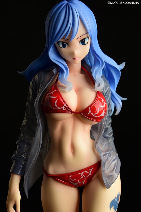 Fairy Tail - Juvia Lockser - Gravure_Stylese -Through Wet Shirt Red Bikini !! - figure 1/6 (Orcatoys)