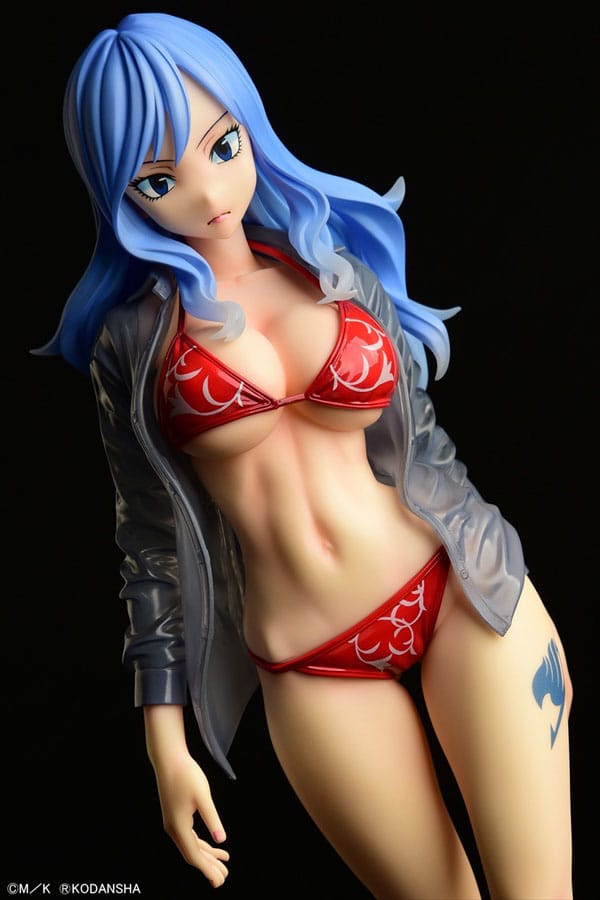 Fairy Tail - Juvia Lockser - Gravure_Stylese -Through Wet Shirt Red Bikini !! - figure 1/6 (Orcatoys)