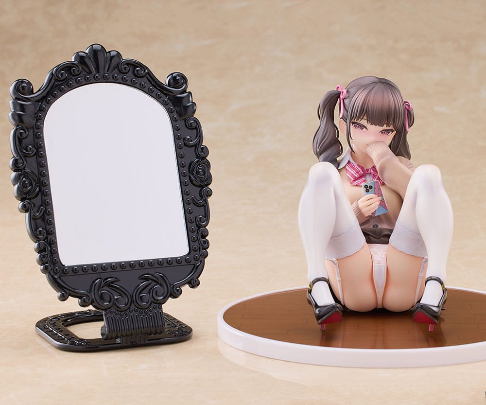 Original Character - Jidori Shoujo (Selfie Girl) - figure 1/6 (Pink Cat)