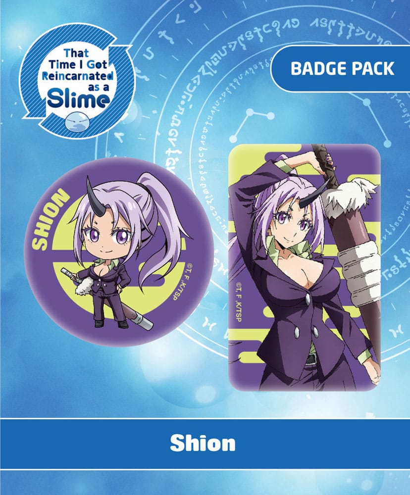 That Time I Got Reincarnated as a Slime - Badge Pack / Ansteck-Buttons Doppelpack - Shion (Pop Buddies)