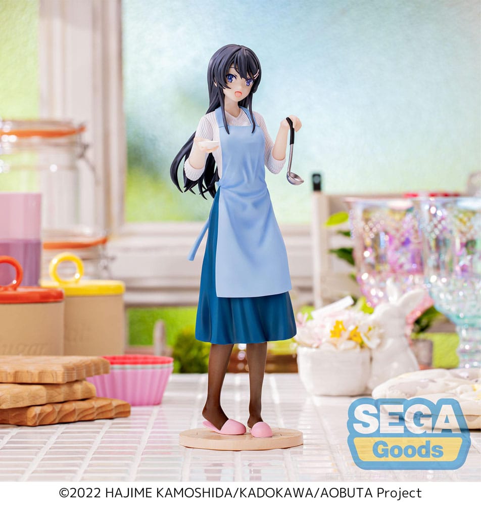 Rascal does not dream of bunny girl senpai - May Sakurajima - Apron Luminasta figure (Sega)