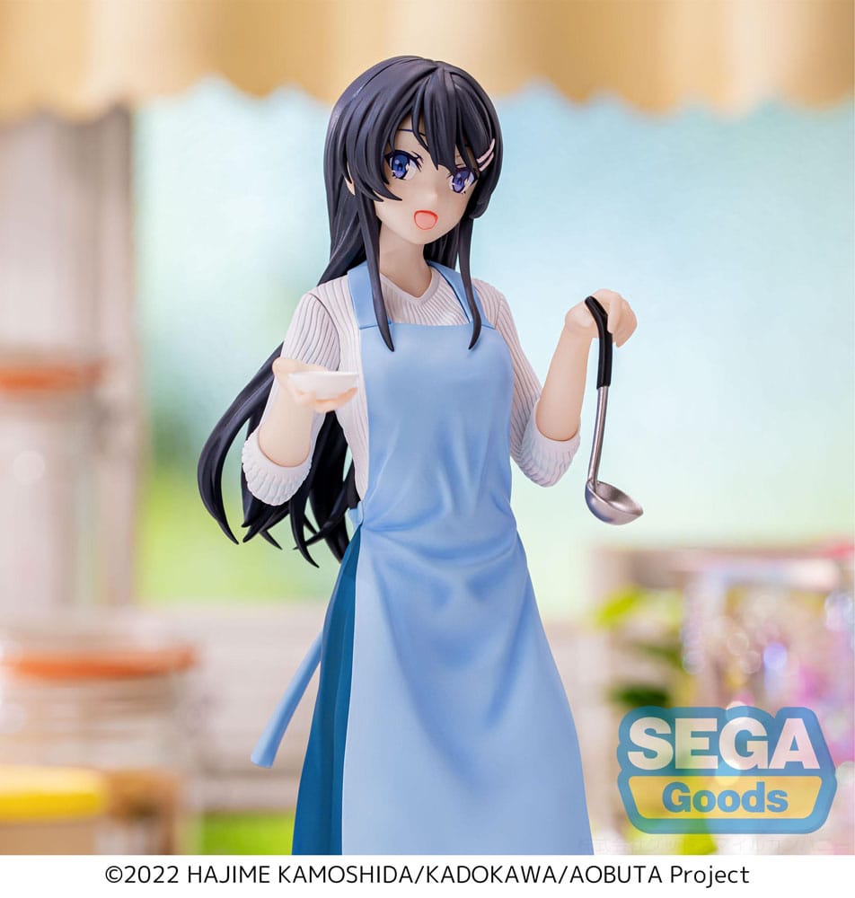 Rascal does not dream of bunny girl senpai - May Sakurajima - Apron Luminasta figure (Sega)