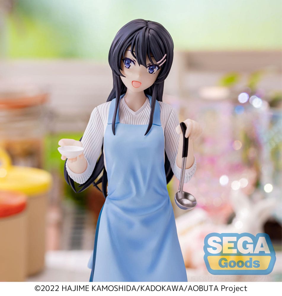 Rascal does not dream of bunny girl senpai - May Sakurajima - Apron Luminasta figure (Sega)