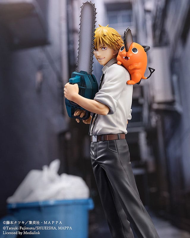 Chainsaw Man - Denji & Pochita - S -Fire figure 1/7 (Sega)
