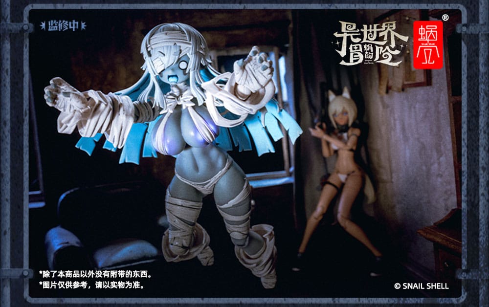 Original character - RPG -03 Zombie Girl Grisa - Action-figure Kit 1/12 (Snail Shell)