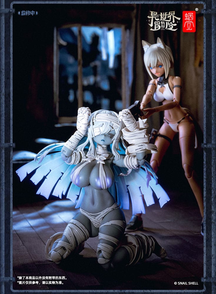 Original character - RPG -03 Zombie Girl Grisa - Action-figure Kit 1/12 (Snail Shell)