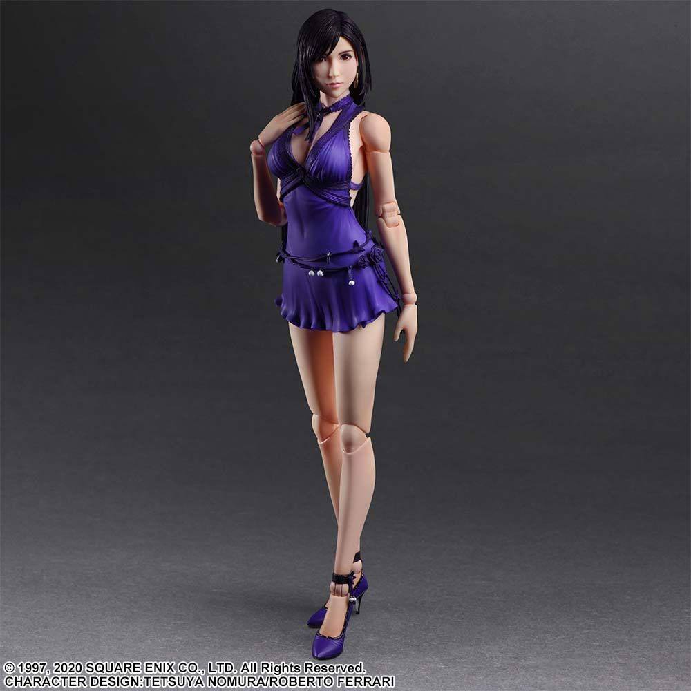 Final Fantasy VII remake - Tifa Lockhart - Dress - Play Arts Kai Action Figure (Square Enix)