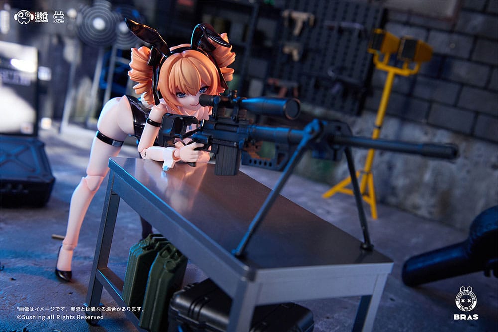 Original character - Sniper Leoni - Bunny Rapid Action Squad - Action-figure 1/12 (Snail-Shell)