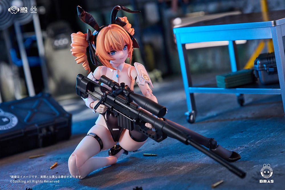 Original character - Sniper Leoni - Bunny Rapid Action Squad - Action-figure 1/12 (Snail-Shell)