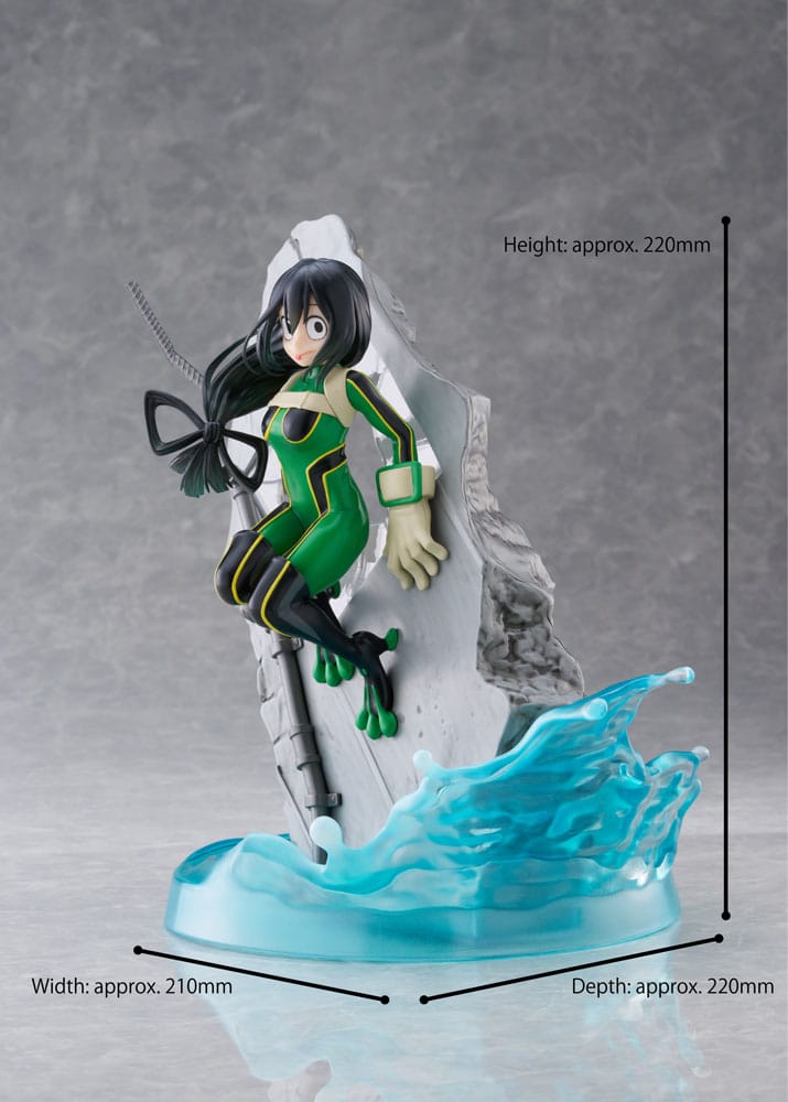 My Hero Academia - Tsuyu Asui - Dressta figure (Taito)