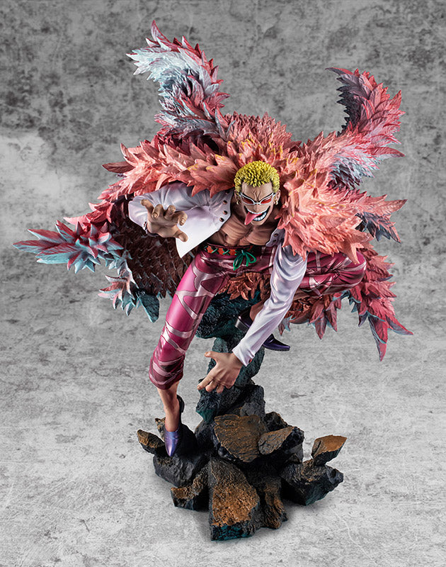 One Piece - Donquixote Doflamingo - Heavenly Demon P.O.P Portrait of Pirates SA-Maximum (Megahouse) (re-run)