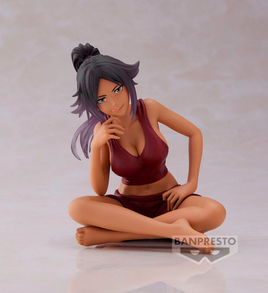 Bleach Yoruichi Shihouin Relax Time Anime Figure – fictionary world