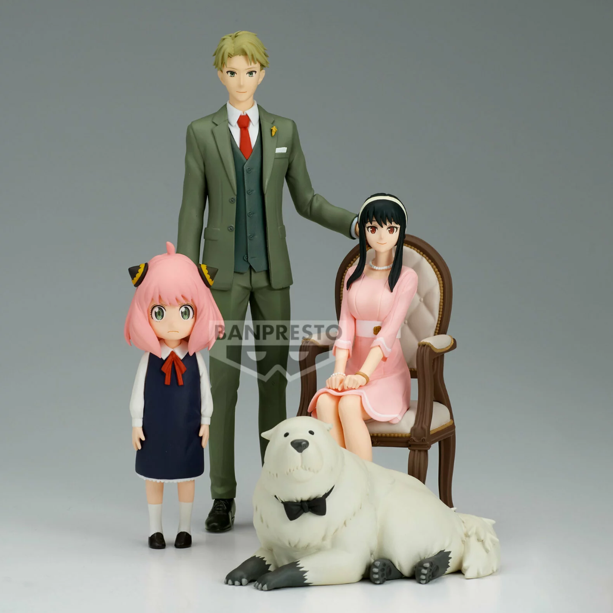 Spy x Family - Anya & Bond Forger - Family Photo Ver. Figur (Banpresto)