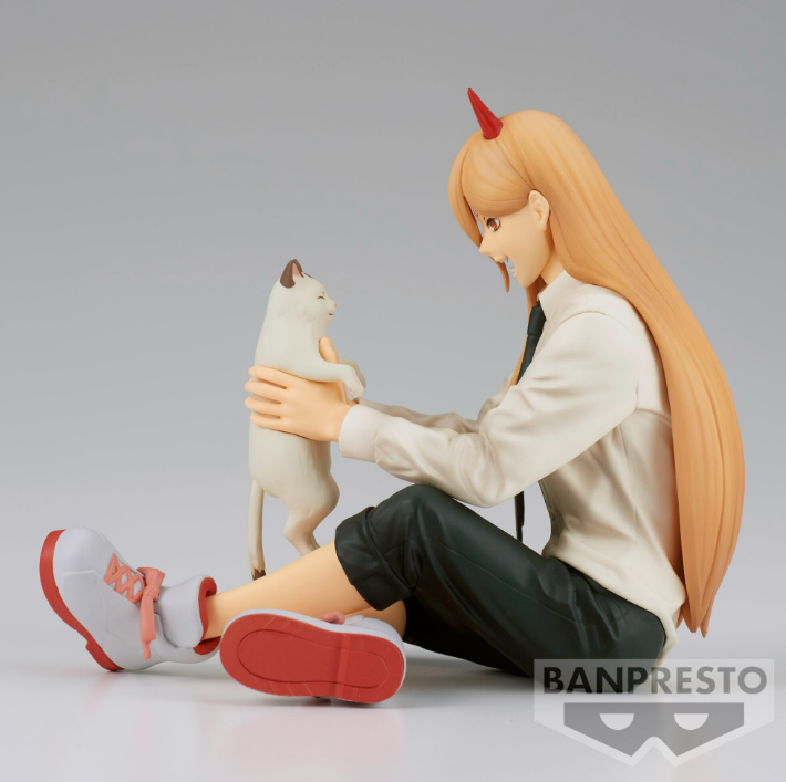 Chainsaw Man - Power & Meowy (Nyako) - Break Time figure (Banpresto)