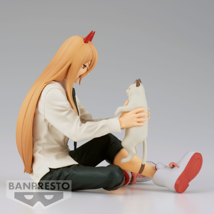Chainsaw Man - Power & Meowy (Nyako) - Break Time figure (Banpresto)