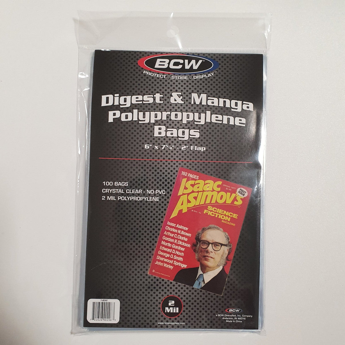 BCW Manga Bags 100 Stück (ca. 15,24 x 19,36 cm)