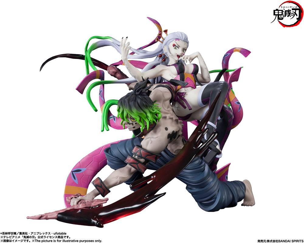 Demon Slayer Kimetsu no Yaiba - Daki & Gyutaro - FiguartsZERO Figur (Bandai) | fictionary world