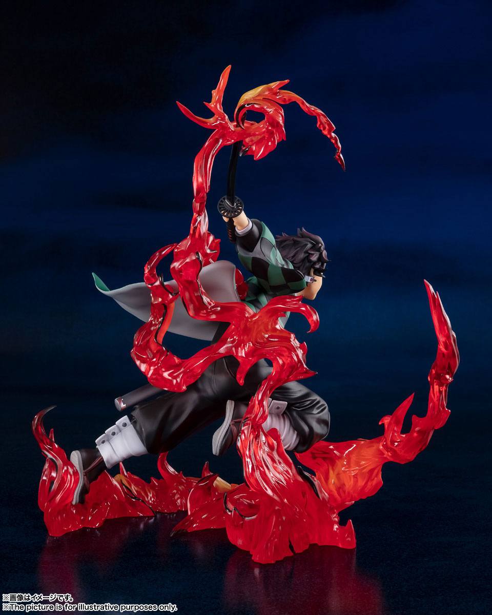 Demon Slayer Kimetsu no Yaiba - Tanjiro Kamado - Total Concentration Breathing Ver. FiguartsZero Figur (Bandai)