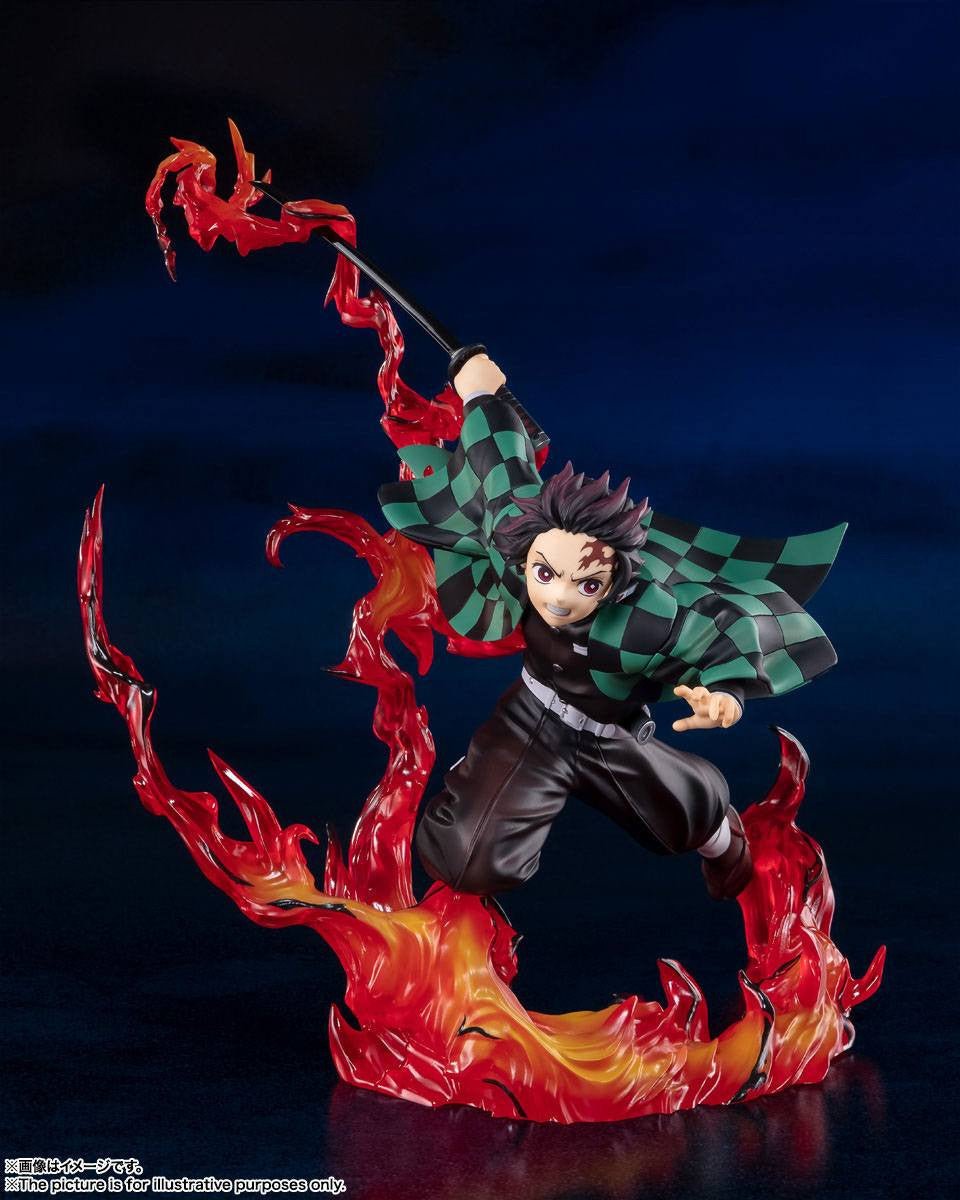 Demon Slayer Kimetsu no Yaiba - Tanjiro Kamado - Total Concentration Breathing Ver. FiguartsZero Figur (Bandai)