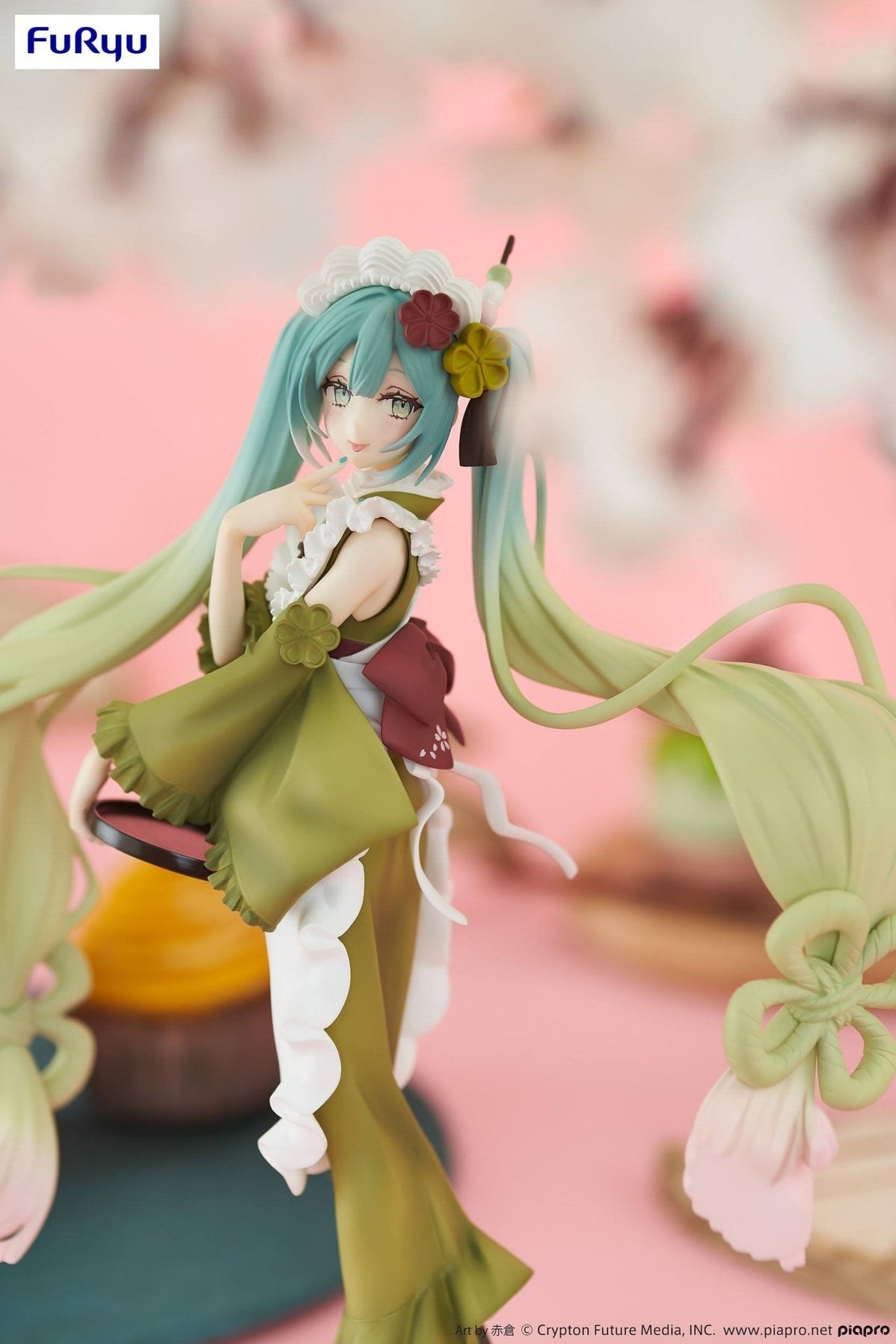 Hatsune Miku - Exped Creative figure - Matcha green tea parfait ver. (Furyu)