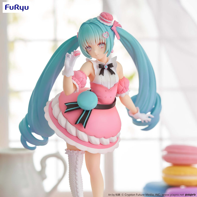 Hatsune Miku - Exceed Creative Figur - Sweet Sweets Series Macaroon Ver. (Furyu) | fictionary world