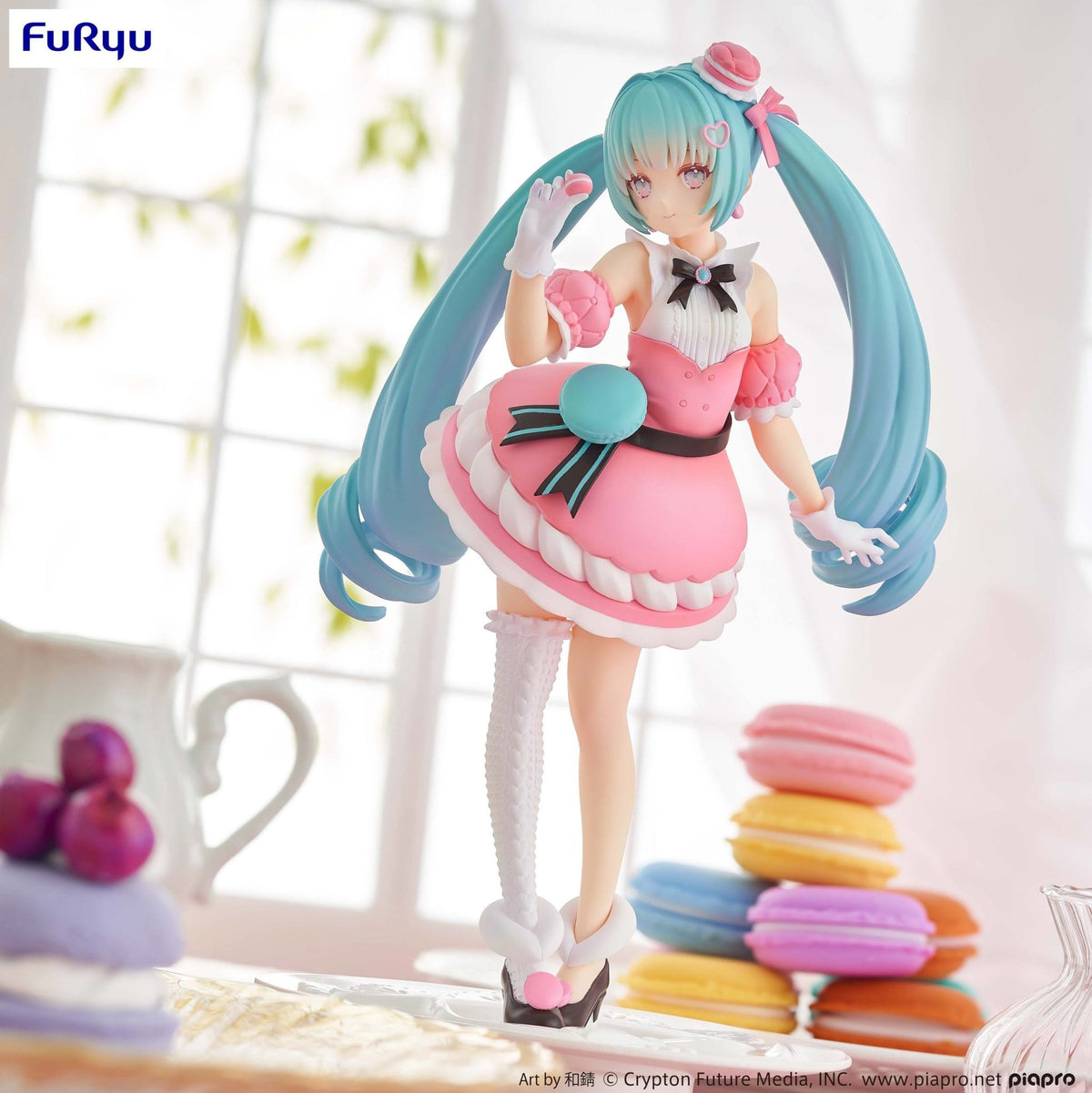 Hatsune Miku - Exceed Creative Figur - Sweet Sweets Series Macaroon Ver. (Furyu) | fictionary world