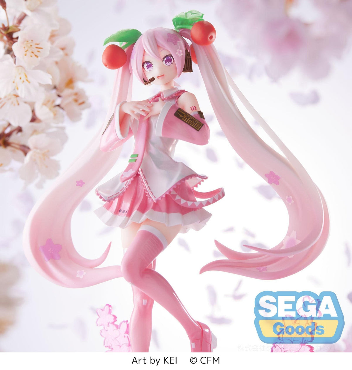 Hatsune Miku - Sakura Miku 2023 - Luminasta Figur (SEGA)