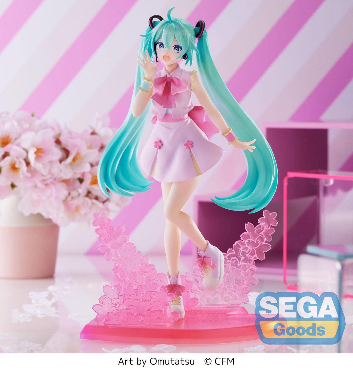 Hatsune Miku - Sakura Miku - Luminasta Figur Omutatsu Ver. (SEGA)