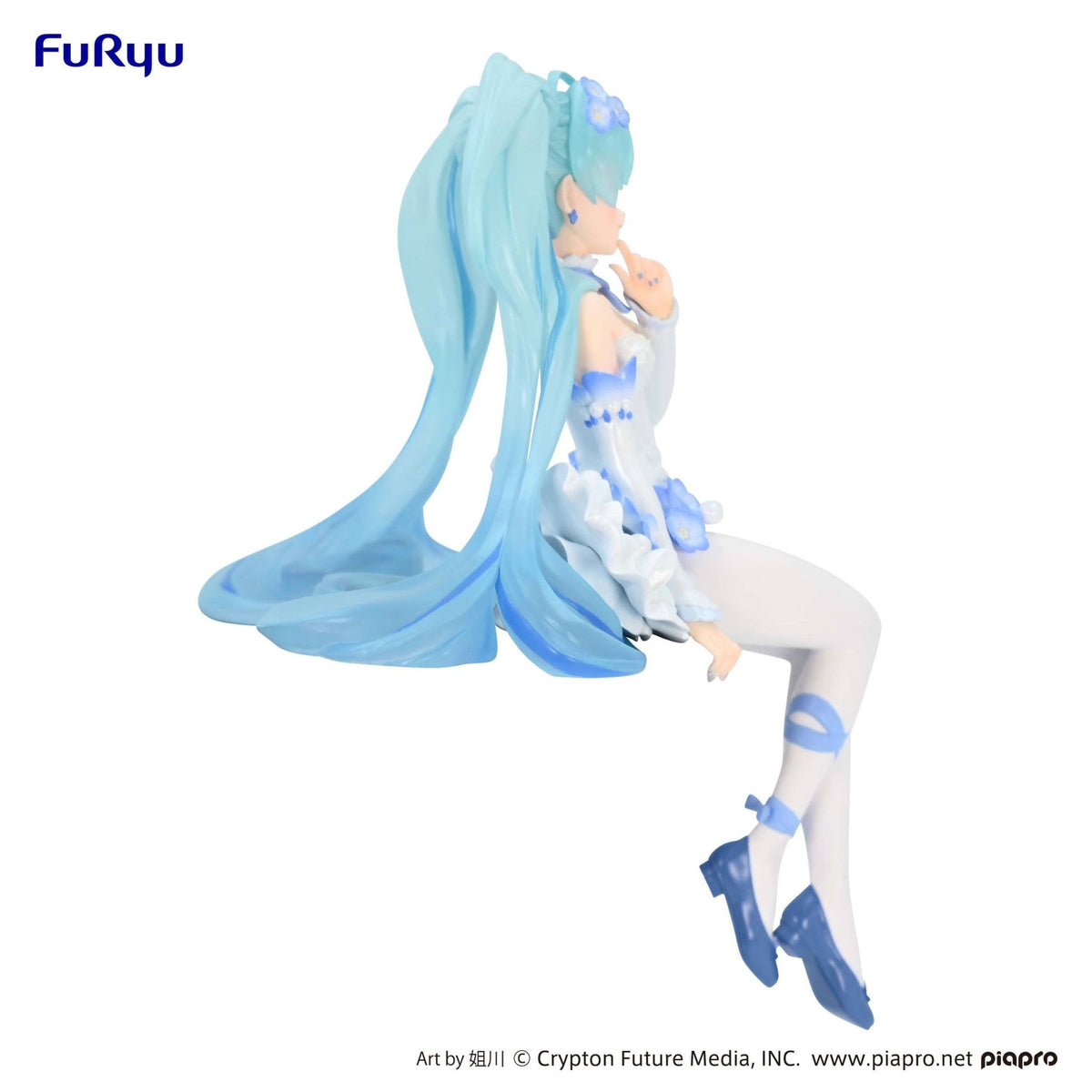 Hatsune Miku - Flower Fairy Nemophila - Noodle Stopper figure (Furyu)